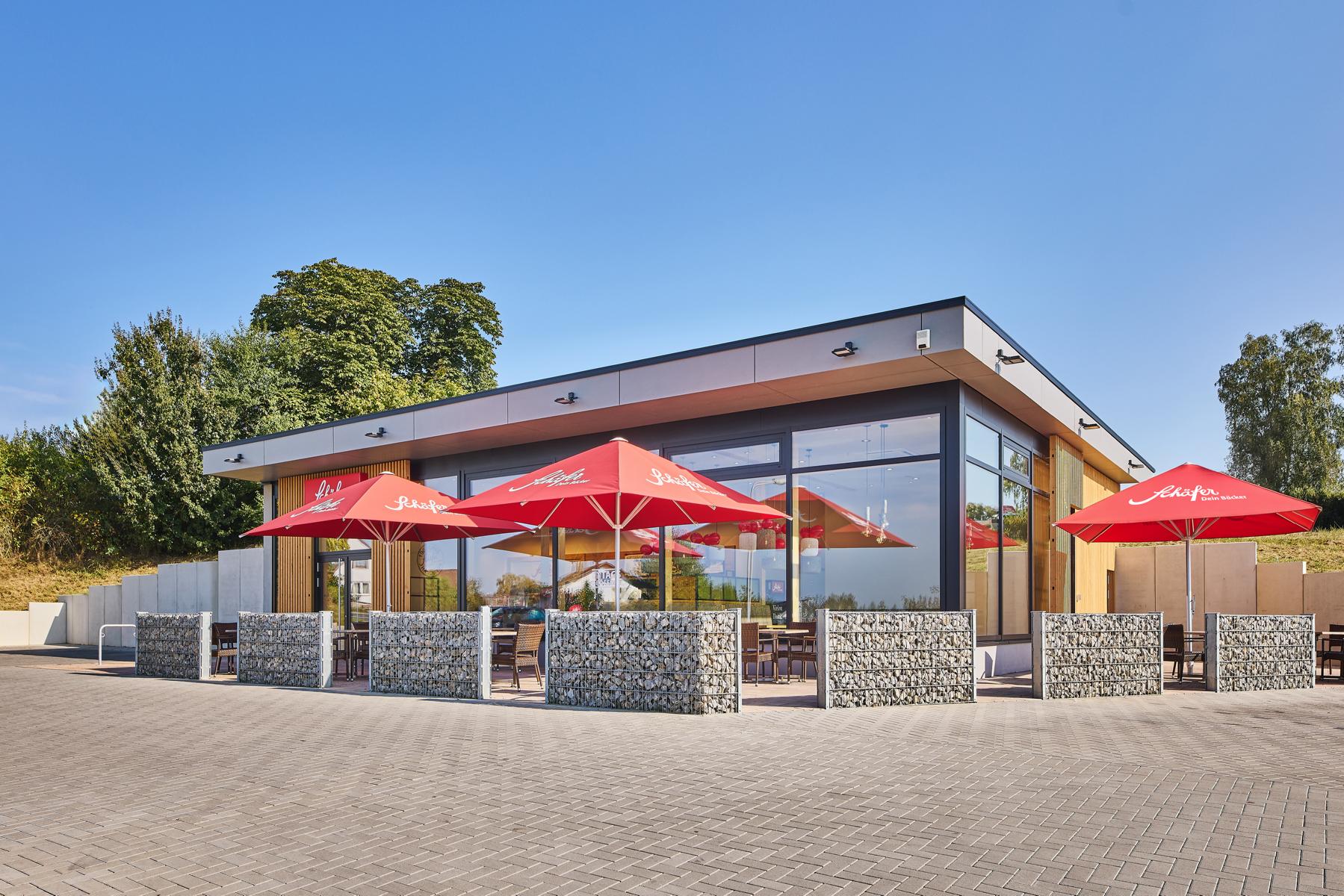 Freistehendes Bäckerei-Café in Weilburg