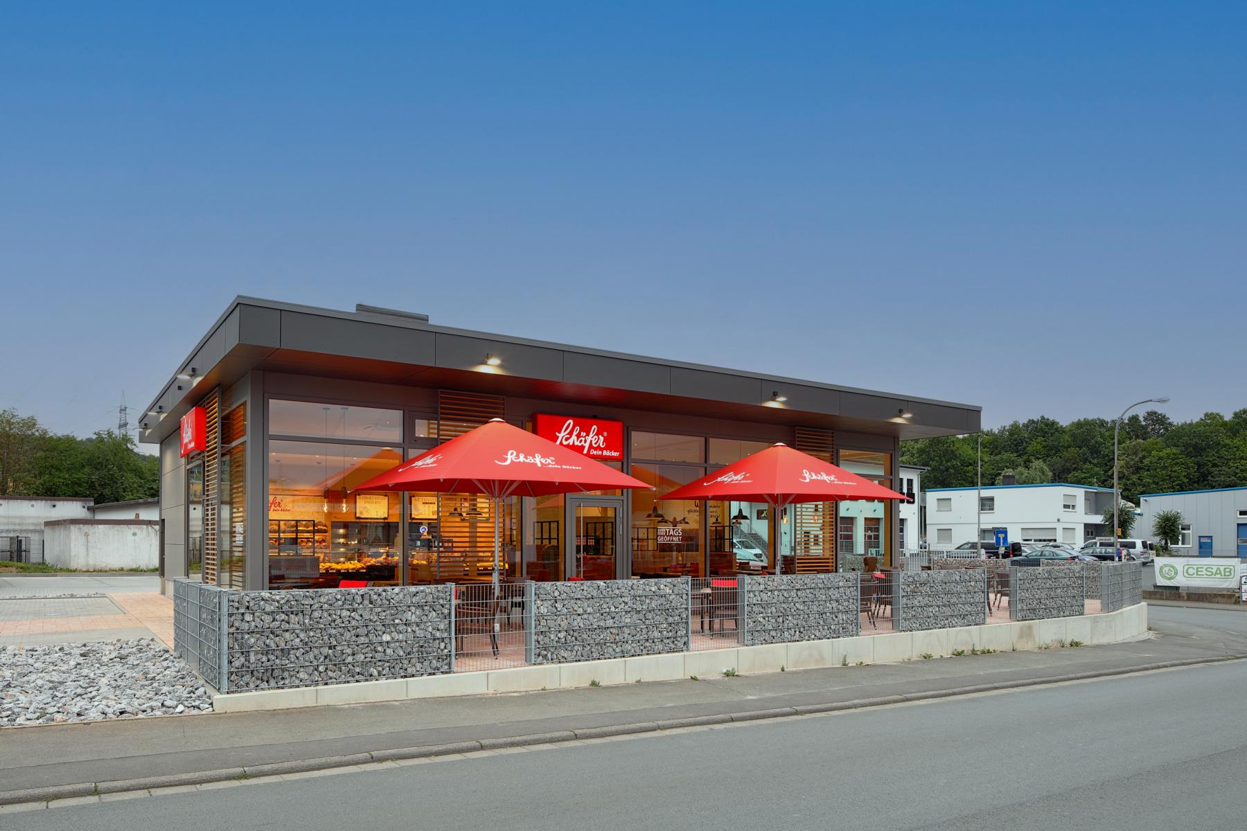 Freistehendes Bäckerei-Café in Aßlar